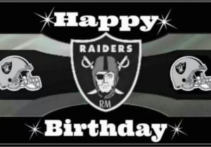 Raiders Birthday Card Happy Birthday From the Raider Nation Raiders Bitches