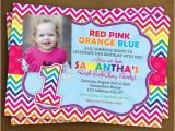 Rainbow 1st Birthday Invitations Rainbow 1st Birthday Invitation Photo Invitation Rainbow