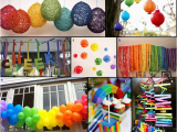Rainbow Birthday Decoration Ideas Party Obsession Over the Rainbow Party eventful