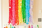 Rainbow Birthday Decoration Ideas Rainbow Birthday Party Ideas Little Us