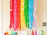 Rainbow Birthday Decoration Ideas Rainbow Birthday Party Ideas Little Us