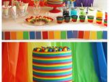 Rainbow Birthday Decoration Ideas Rainbow Birthday Party