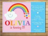 Rainbow themed Birthday Invitations 25 Best Ideas About Rainbow Invitations On Pinterest