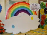 Rainbow themed Birthday Party Decorations Rainbow theme Wish Tree Untumble Com