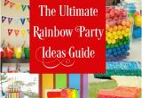 Rainbow themed Birthday Party Decorations the Ultimate Rainbow Party Ideas Guide 25 Rainbow Party