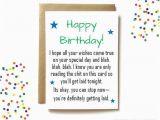 Raunchy Birthday Cards Funny Dirty Birthday Card for Boyfriend or Husband Only