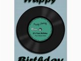 Record Your Own Message Birthday Card 45 Rpm Vinyl Record Birthday Card Zazzle Com