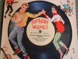 Record Your Own Message Birthday Card Vintage Retro British Birthday Card 78 Rpm Record