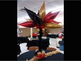 Red and Black 50th Birthday Decorations How I Made This Red and Black Taper Balloon Centerpiece