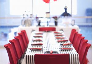 Red and Black 50th Birthday Decorations Kara 39 S Party Ideas Black White Red Elegant Birthday