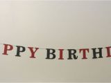 Red and Black Happy Birthday Banner Happy Birthday Banner Red and Black Pirate by Scraptags