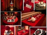 Red and Silver Birthday Decorations Real Wedding Powers Davison Stardust Celebrations