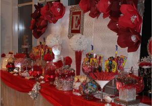 Red and Silver Birthday Decorations Red and Silver Birthday Quot Emily 39 S Sweet 16 Quot Catch My Party