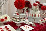 Red and Silver Birthday Decorations Red and Silver Quinceanera Decorations Ideas Oosile