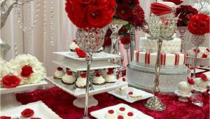 Red and Silver Birthday Decorations Red and Silver Quinceanera Decorations Ideas Oosile