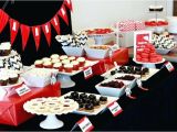Red Black and White Birthday Decorations Black White and Red Decorations for Party Pictures Black