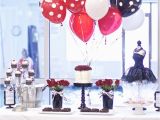 Red Black and White Birthday Decorations Kara 39 S Party Ideas Black White Red Elegant Birthday Party