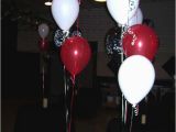 Red Black and White Birthday Decorations Table Centerpieces Celebrate the Day with Balloons Blog