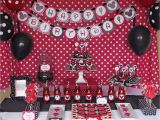 Red Minnie Mouse Birthday Party Decorations Diy Minnie Mouse Red Deluxe Printable Birthday Party