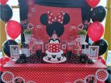 Red Minnie Mouse Birthday Party Decorations Minnie Mouse Birthday Party Ideas Photo 9 Of 17 Catch