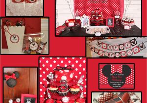 Red Minnie Mouse Birthday Party Decorations Red Party Decorations theamphletts Com