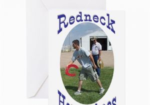 Redneck Birthday Cards Redneck Horseshoe Pitching Greeting Cards Package by