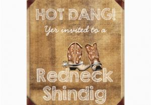 Redneck Birthday Invitations 359 Redneck Invitations Redneck Announcements Invites