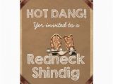 Redneck Birthday Invitations 359 Redneck Invitations Redneck Announcements Invites