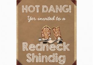 Redneck Birthday Invitations 359 Redneck Invitations Redneck Announcements Invites