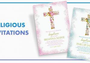 Religious Birthday Invitations Religious Invitations Confirmation Communion Baptism