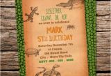 Reptile Birthday Invitations Printable Free Custom Printable Reptile Birthday Party Invitation Snake
