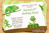 Reptile Birthday Invitations Printable Free Reptile Birthday Party Invitation by eventfulcards Catch