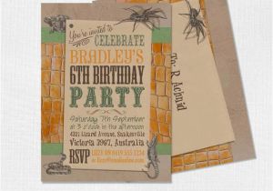 Reptile Birthday Invitations Printable Free Reptile Invitation Instant Download Editable