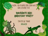 Reptile Birthday Invitations Printable Free Snake Birthday Invitations Best Party Ideas