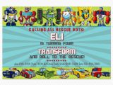 Rescue Bots Birthday Invitations Transformers Rescue Bots Birthday Invitation