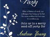 Retirement and Birthday Party Invitation Wording Retirement Party Invitation Wording Ideas and Samples