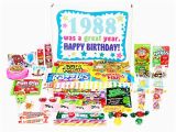 Retro Birthday Gifts for Him Woodstock Candy 1988 30th Birthday Gift Box Of Retro