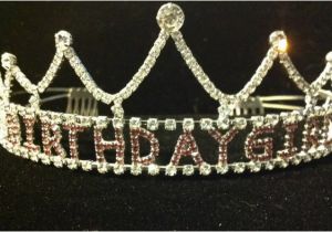 Rhinestone Birthday Girl Tiara Rhinestone Birthday Girl Princess Tiara by