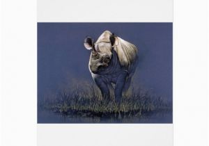 Rhino Birthday Card Rhino Greeting Card Zazzle