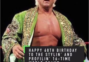Ric Flair Birthday Card Ric Flair 39 S Birthday Celebration Happybday to