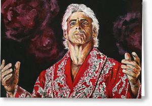 Ric Flair Birthday Card Wwe Greeting Cards for Sale