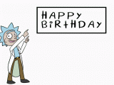 Rick and Morty Happy Birthday Meme Rick and Morty Happy Birthday by Starriichan On Deviantart