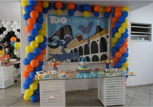 Rio Birthday Decorations Rio Movie Birthday Party Ideas Photo 1 Of 13 Catch My