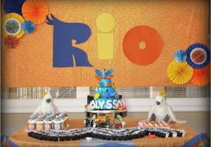 Rio Decorations for Birthday Party Rio Movie Birthday Party Ideas Photo 1 Of 24 Catch My