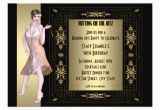 Roaring 20s Birthday Invitations Art Deco Roaring 20 39 S Birthday Party 5×7 Paper Invitation