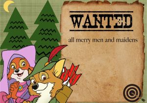 Robin Hood Birthday Party Invitations Robin Hood themed Birthday Party Talk Of the Trains