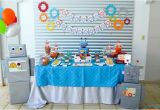 Robot Birthday Party Decorations Kara 39 S Party Ideas Robot Birthday Party Ideas Supplies