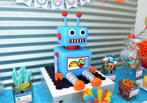 Robot Birthday Party Decorations Partylicious events Pr Birthdays Robot Party