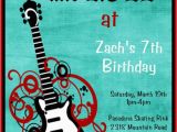 Rock and Roll Birthday Invitations Items Similar to Rockstar Birthday Invitation Rock Star
