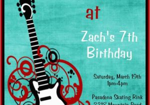 Rock and Roll Birthday Invitations Items Similar to Rockstar Birthday Invitation Rock Star